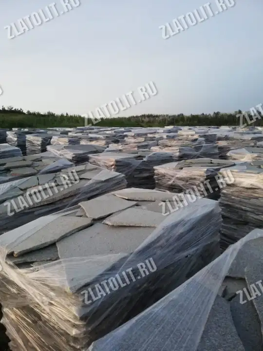 плитняк златолит Серебро | ZLATOLIT.RU